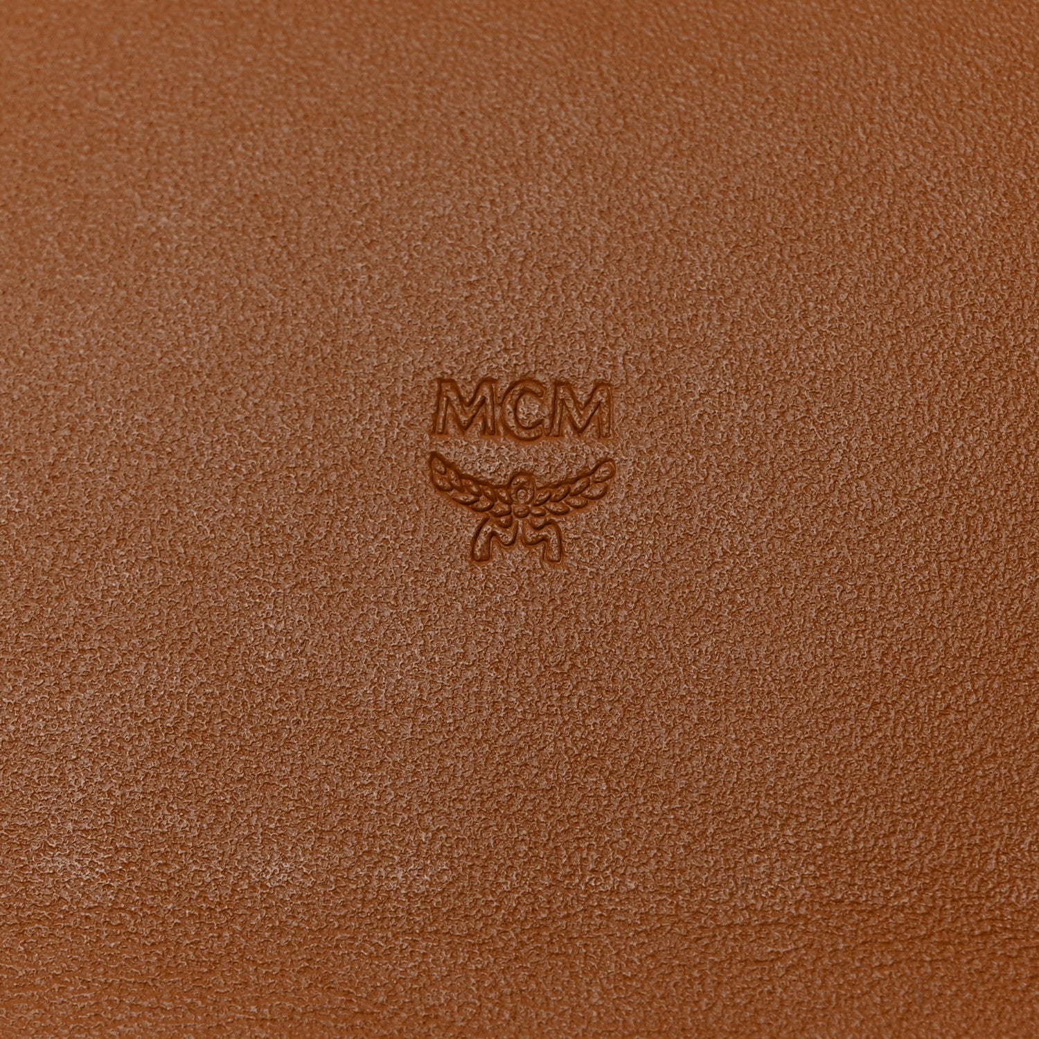 MCM Visetos Large Trifold Flap Wallet Cognac 6 of 8