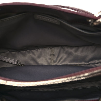 Chanel Caviar Quilted Grand Shopping Tote GST Dark Burgundy 6 of 17