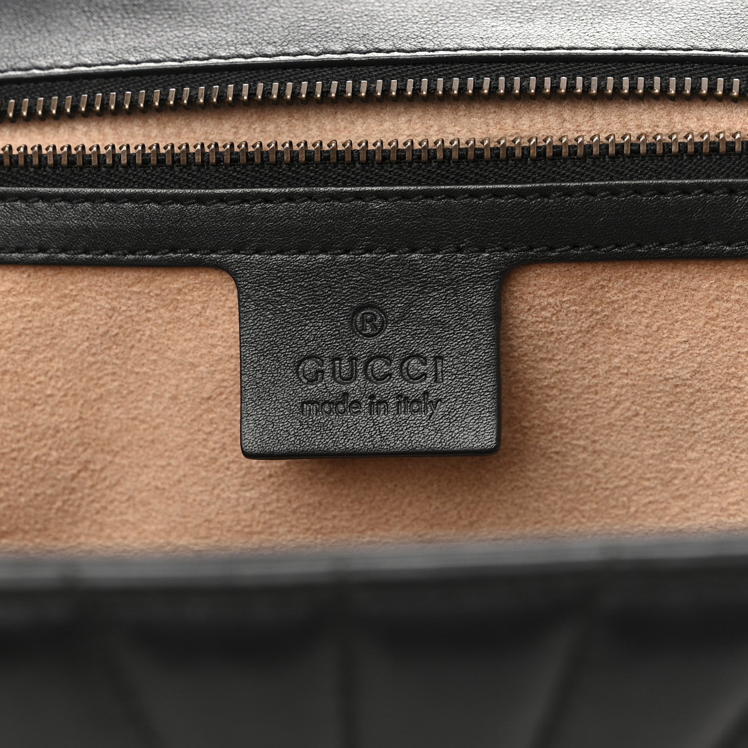 Gucci Calfskin Bamboo Trapuntata Queen Margaret Top Handle Bag Mystic White Black 6 of 11