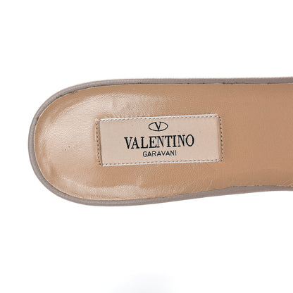 Valentino Garavani Nappa Rockstud Slide Sandals 39 Water Rose Poudre 7 of 10