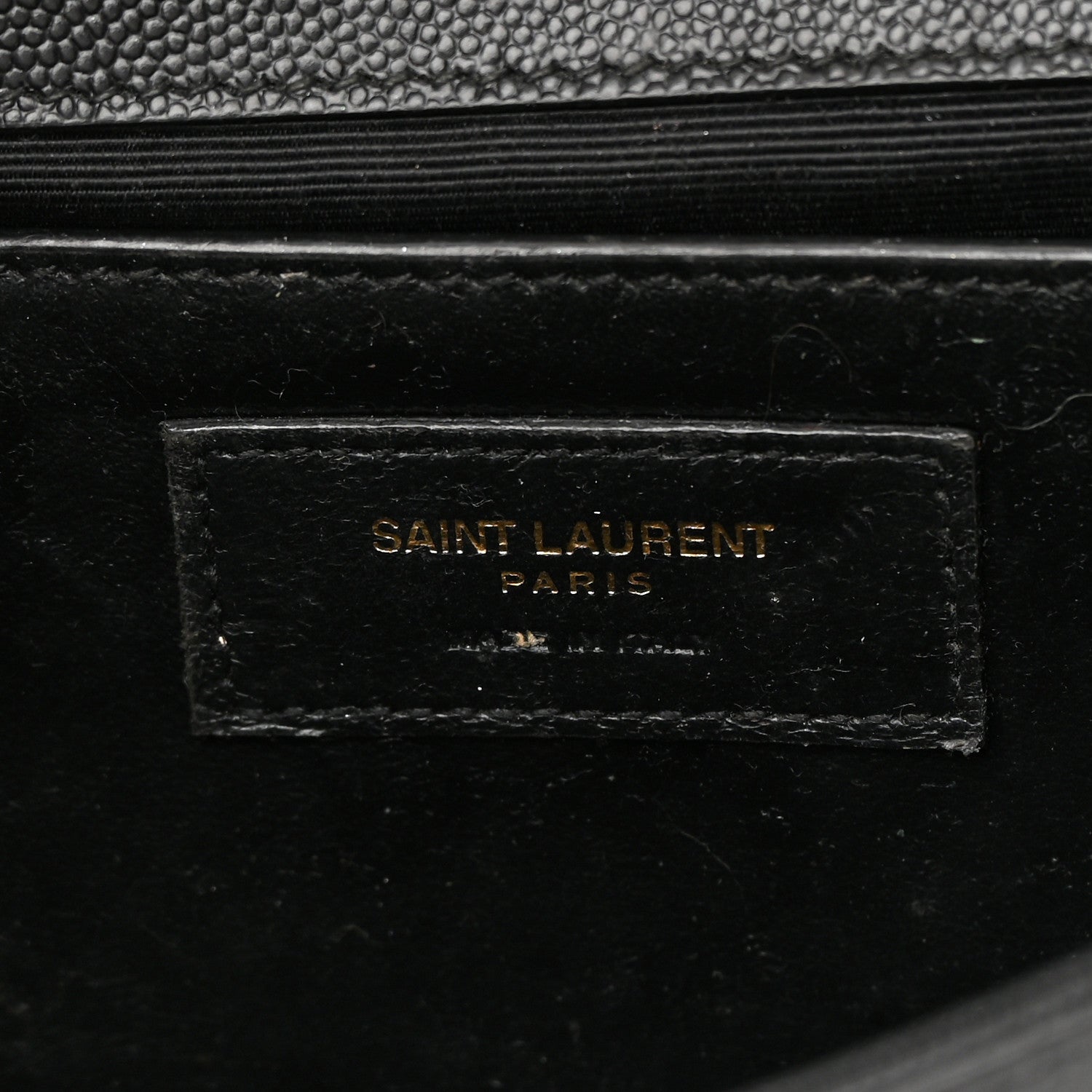 Saint Laurent Grain De Poudre Small Monogram Kate Satchel Black 6 of 14