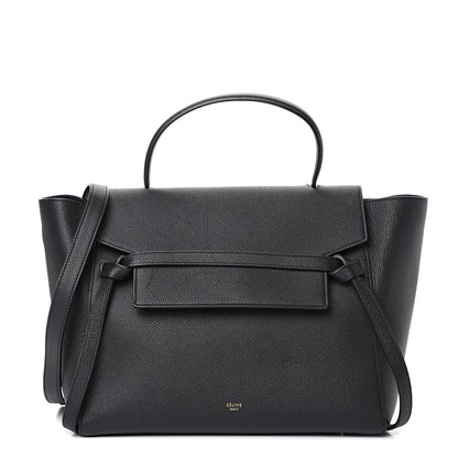 Celine Grained Calfskin Mini Belt Bag Black 1 of 10