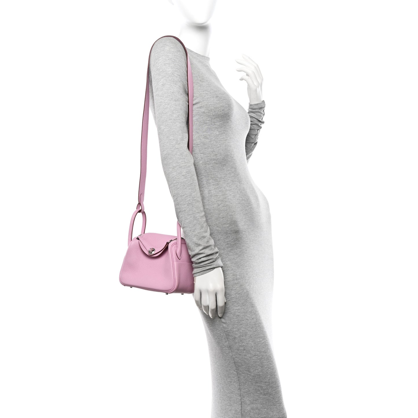 Taurillon Clemence Mini Lindy 20 Mauve Sylvestre
