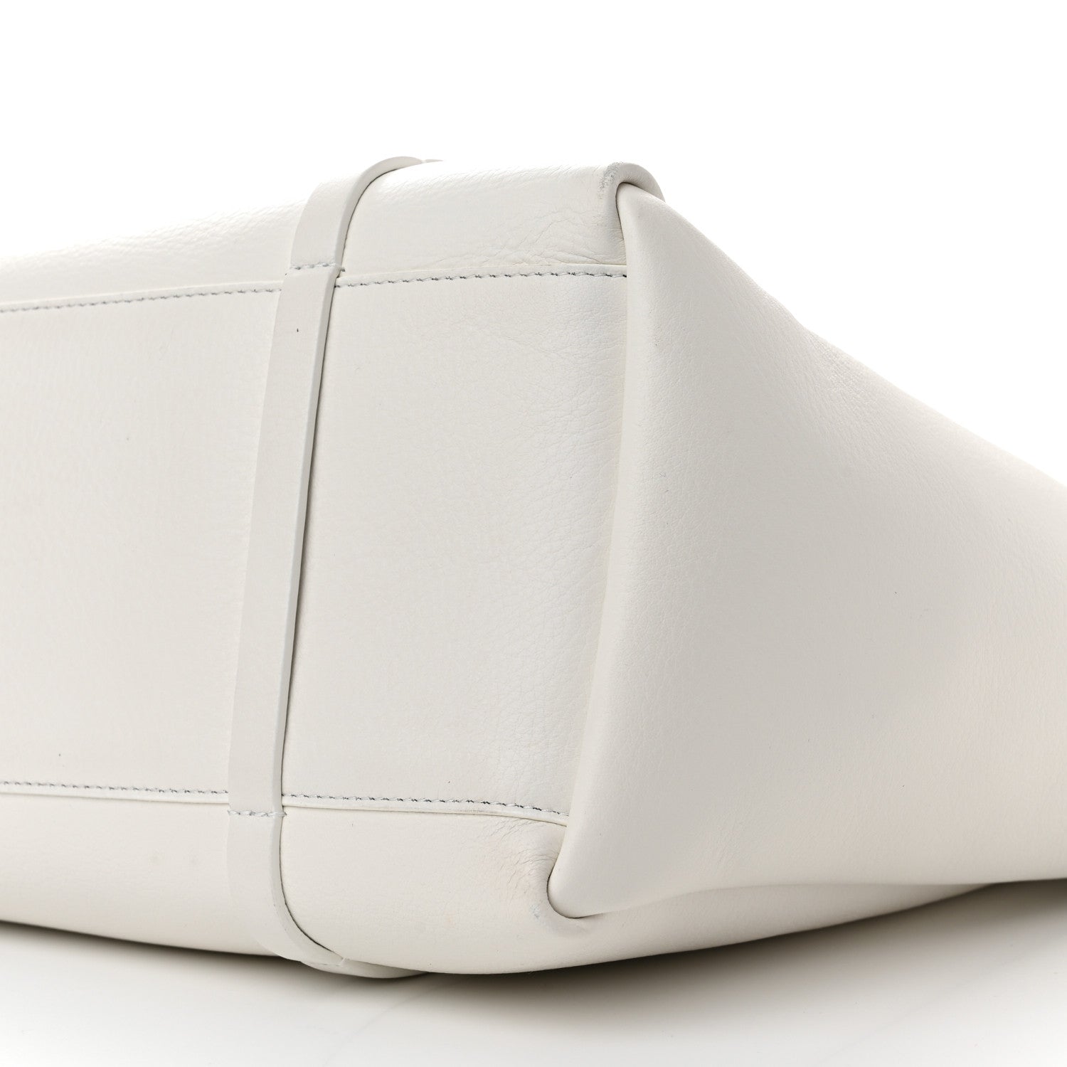 Balenciaga Veau Baltimore Double Sided Small Everyday Tote Optic White Black 11 of 11