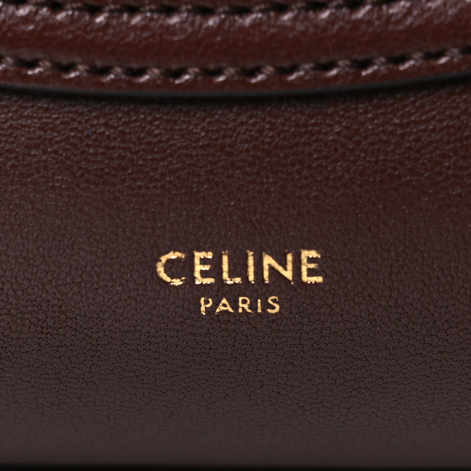 Celine Supple Shiny Lambskin Medium Smiling New Luggage Brick 7 of 10