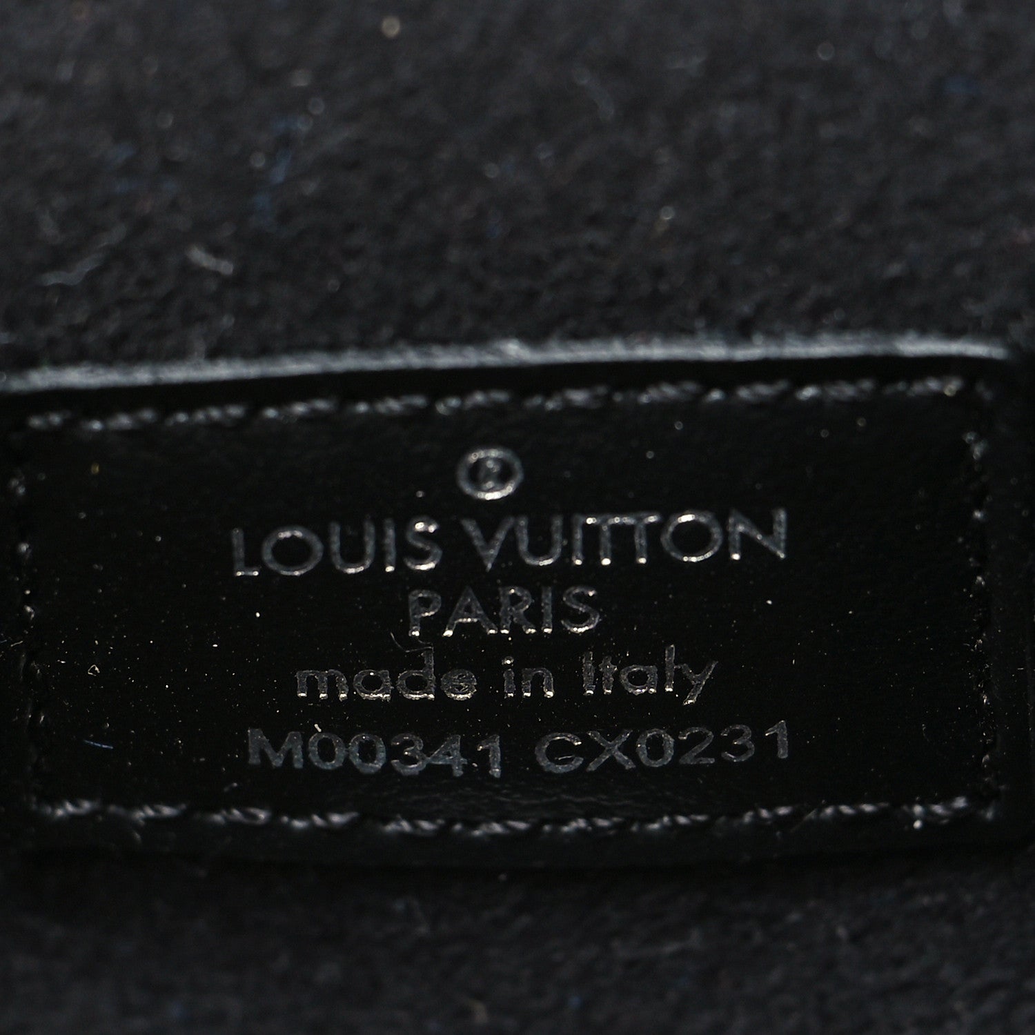 Louis Vuitton Monogram Eclipse Taiga Earphones Pouch Bag Charm 3 of 4