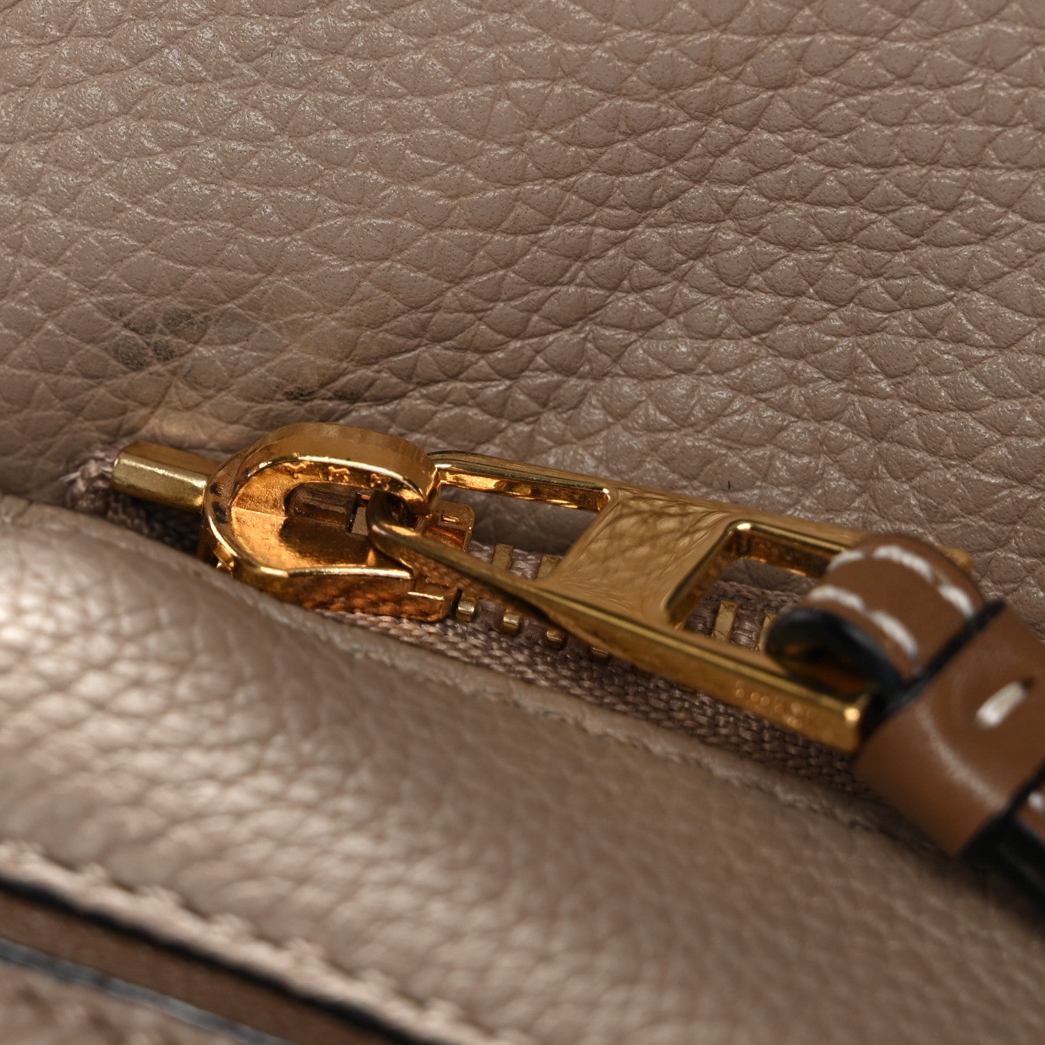 Loewe Grained Calfskin Small Puzzle Bag Sand Mink 13 of 13