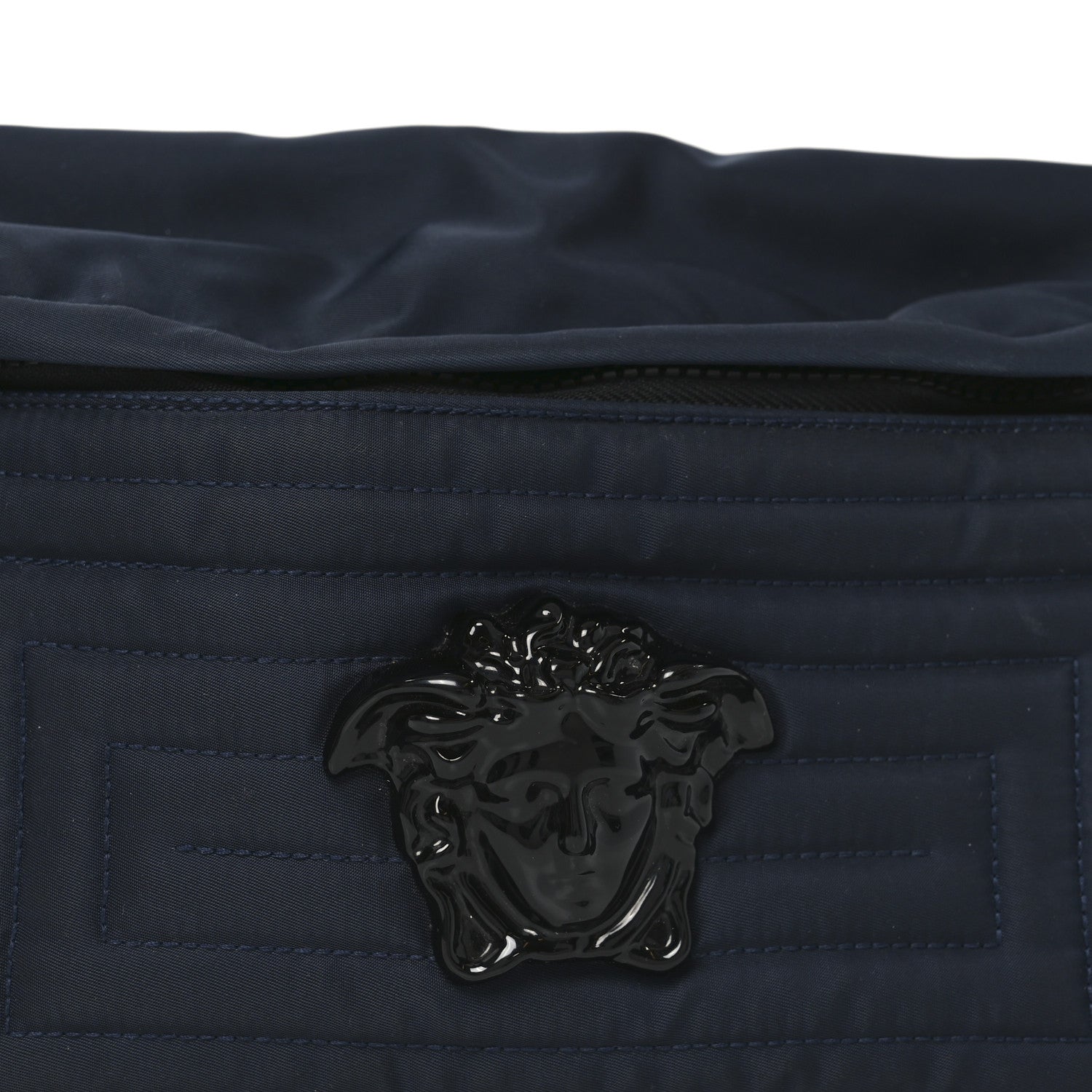 Versace Nylon Palazzo Medusa Belt Bag Navy 7 of 10