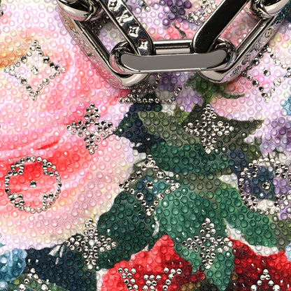 Louis Vuitton Satin Crystal Embellished Monogram Coussin BB Multicolor 9 of 11