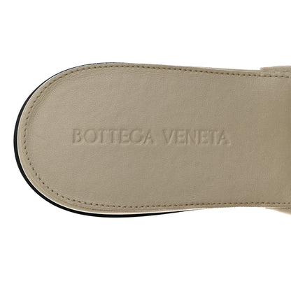 Bottega Veneta Nappa Quilted Rubber Lido Flat Sandals 37 Sea Salt 6 of 7