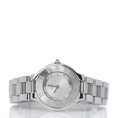 Cartier Stainless Steel 28mm Must De 21 Quartz Watch 3 of 9