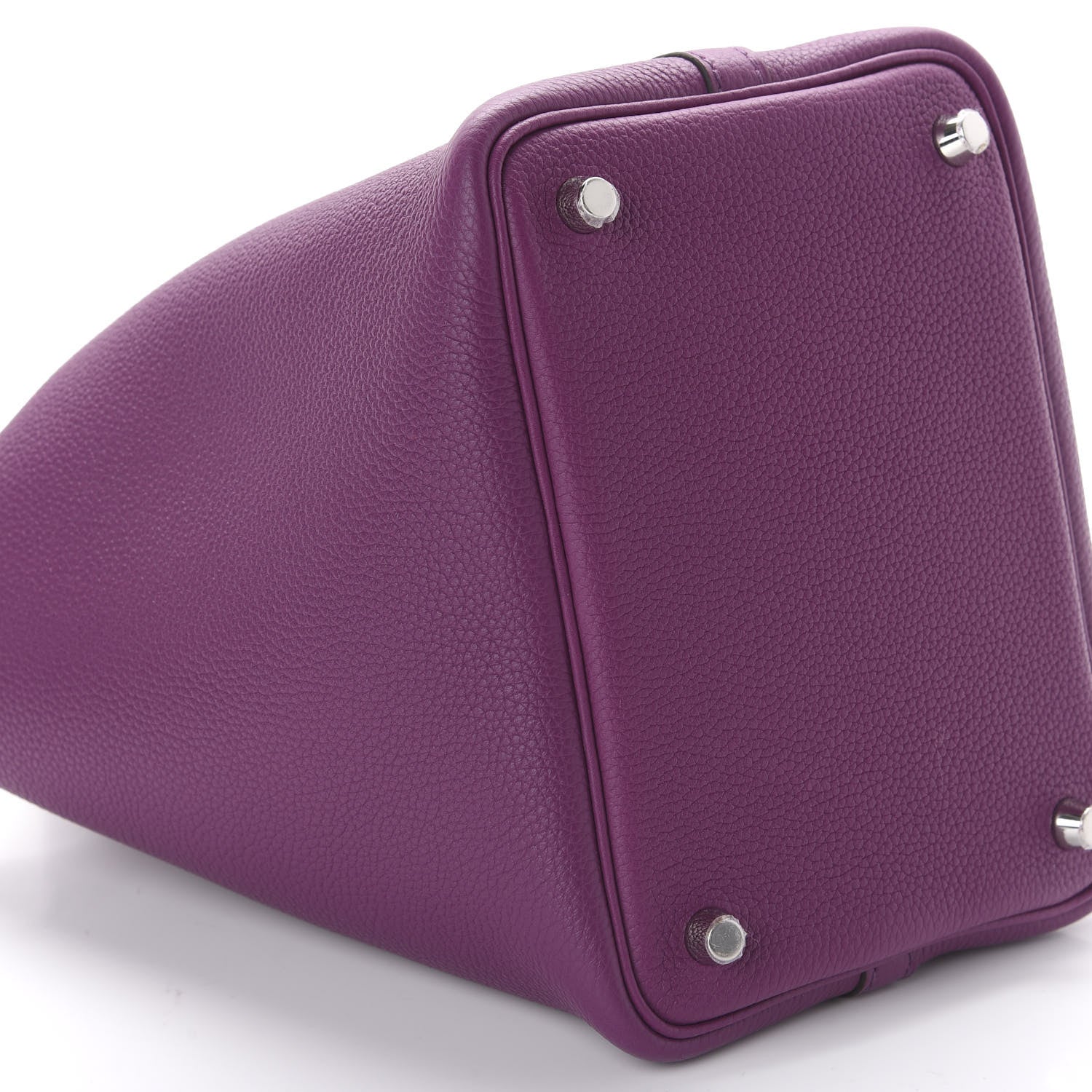 Hermes Taurillon Clemence Picotin Lock 18 PM Ultraviolet 6 of 11