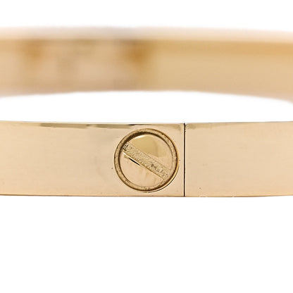Cartier 18K Yellow Gold Small LOVE Bracelet 17 4 of 8