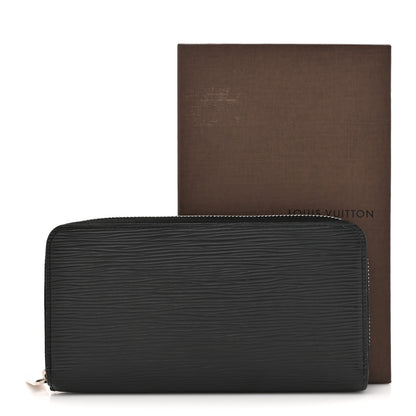 Louis Vuitton Epi Zippy Wallet Black 8 of 8