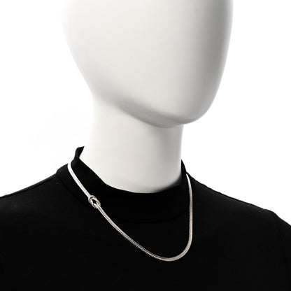 John Hardy Sterling Silver 3.6mm Love Knot Necklace 2 of 5