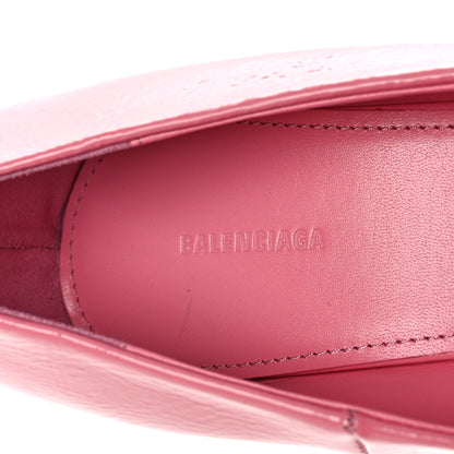 Balenciaga Shiny Calfskin BB Square Knife 80mm Pumps 37 Sweet Pink 8 of 9