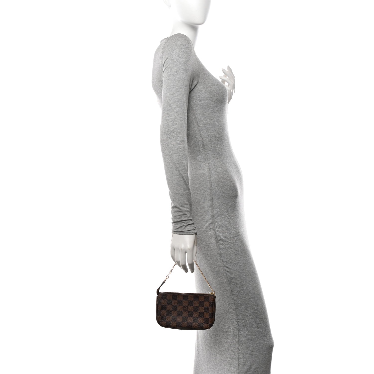 Louis Vuitton Damier Ebene Bucket Pochette Accessories 2 of 10