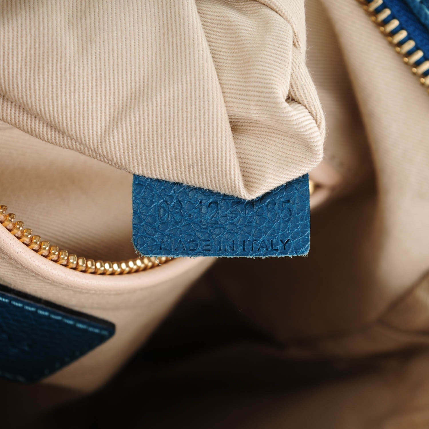 Chloe Calfskin Medium Paraty Peacock Blue 7 of 8