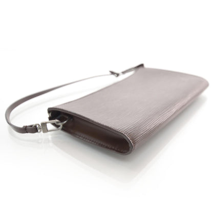 Louis Vuitton Epi Pochette Accessories Moka 3 of 7