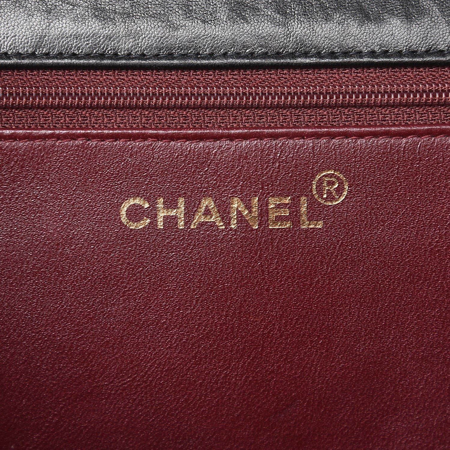 Chanel Lambskin Quilted Medium Single Flap Black 6 of 10