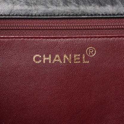 Chanel Lambskin Quilted Medium Single Flap Black 6 of 10