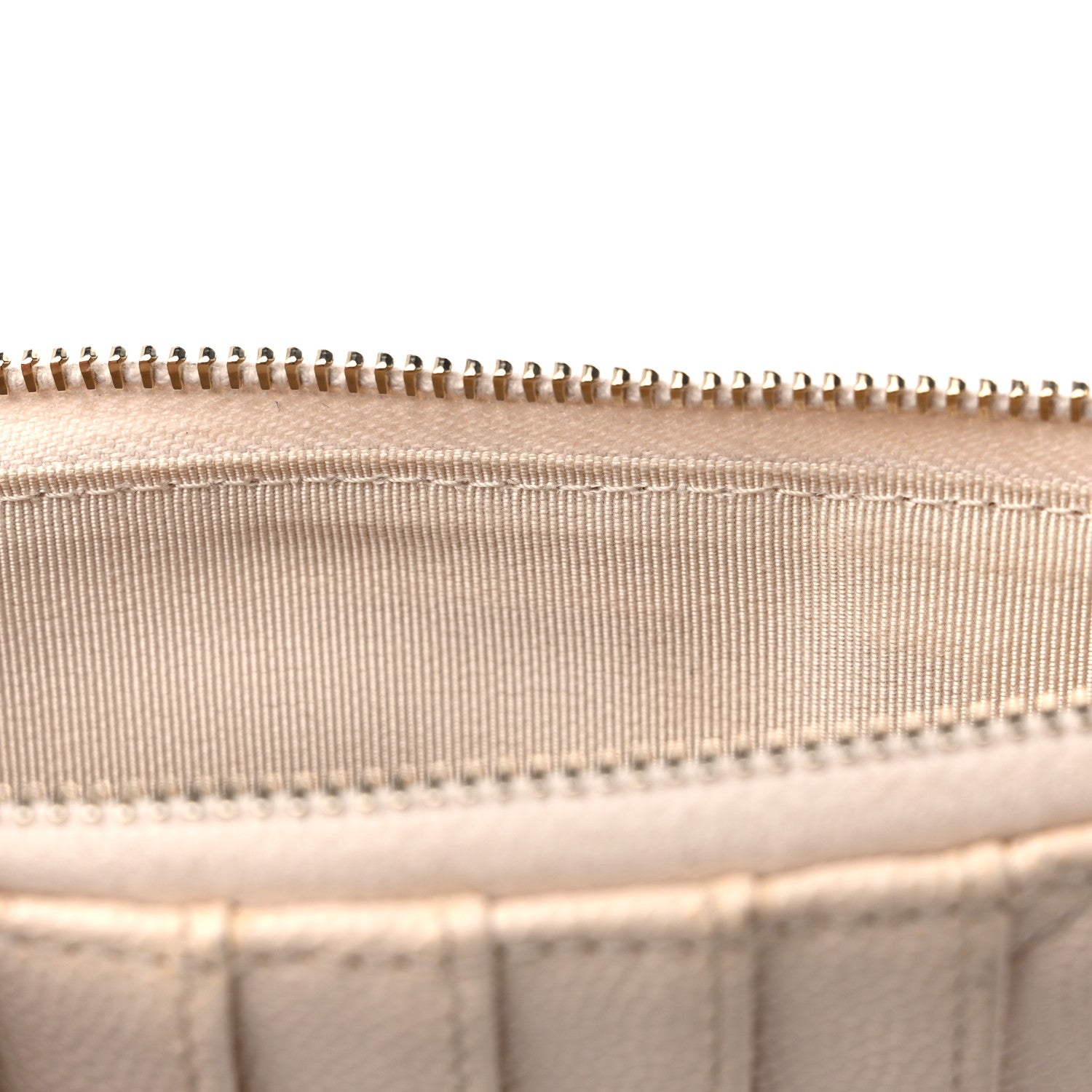 Chanel Caviar Quilted Classic iPhone Pouch Light Beige 13 of 14