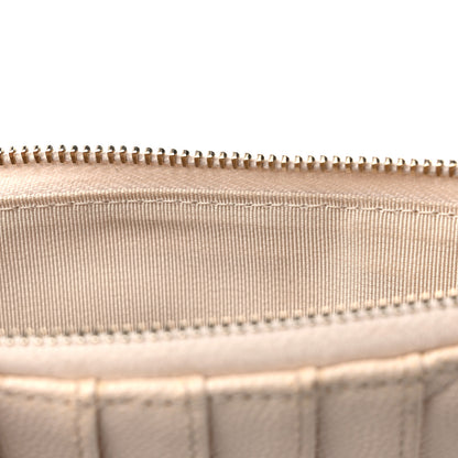 Chanel Caviar Quilted Classic iPhone Pouch Light Beige 13 of 14
