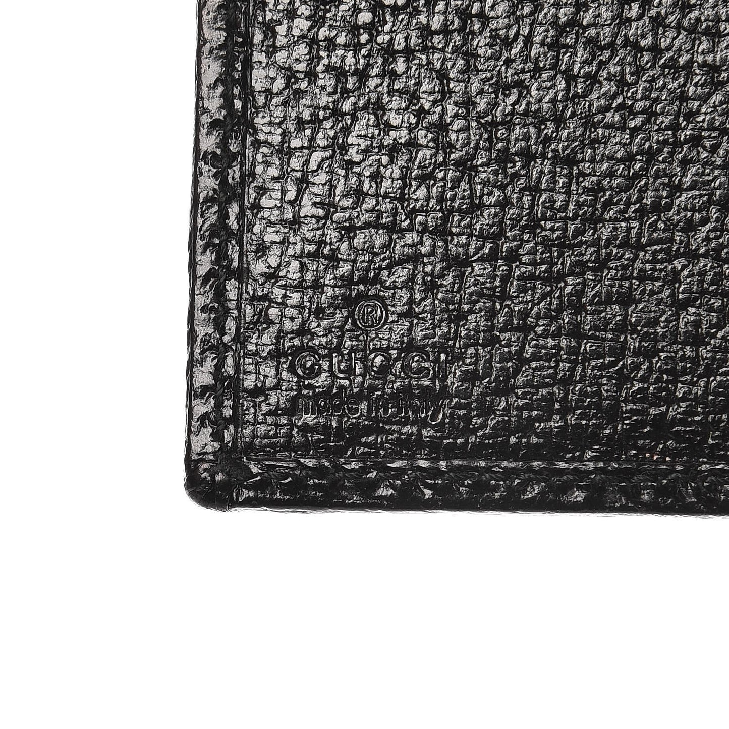 Monogram Web French Flap Wallet Black