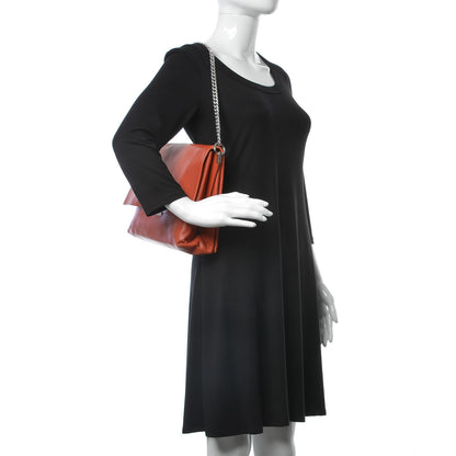 Celine Smooth Calfskin Blade Chain Flap Terracotta 2 of 16