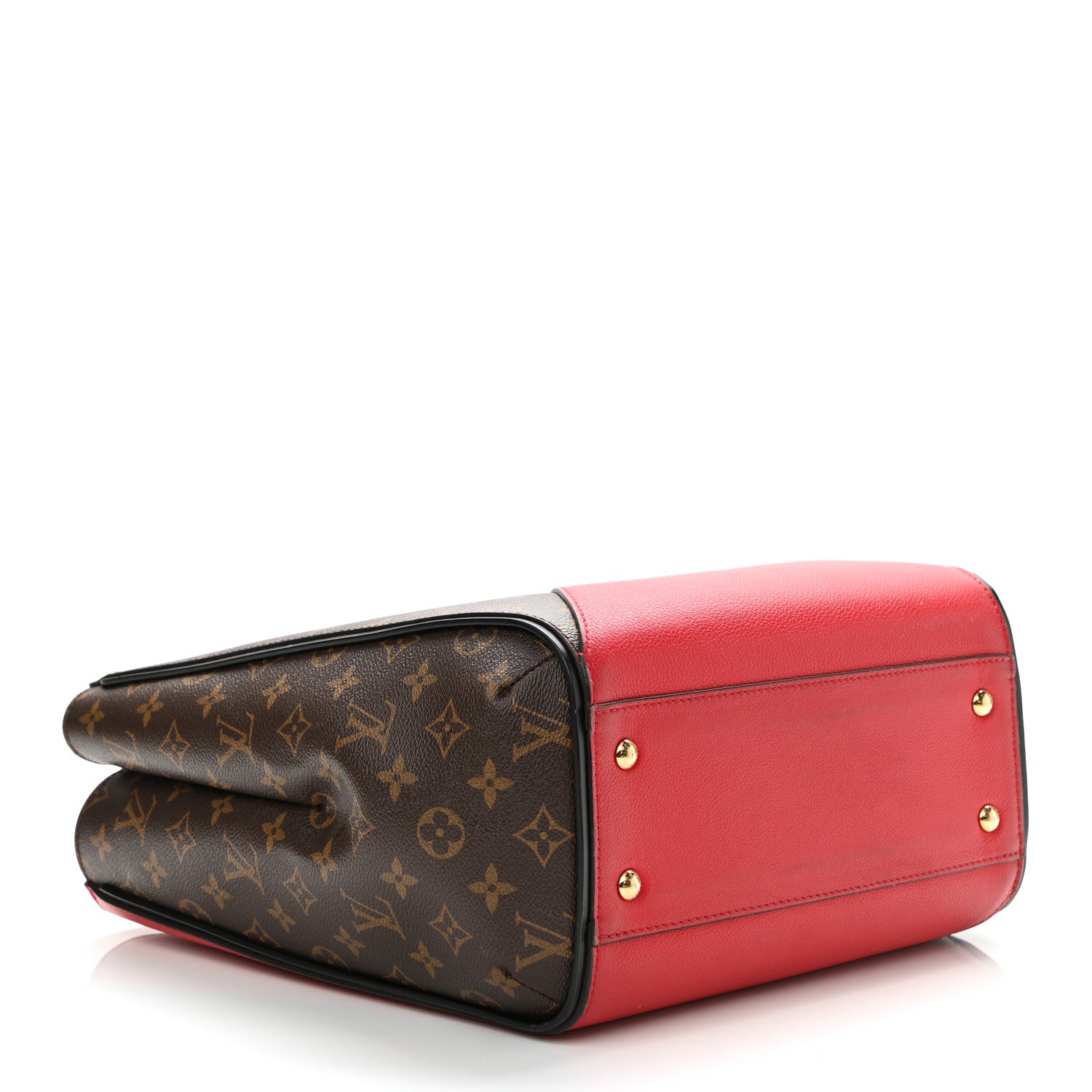 Louis Vuitton Calfskin Monogram Kimono Tote Cherry 4 of 13