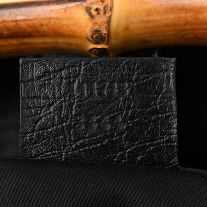 Gucci Monogram Bamboo Bullet Bag Black 7 of 10