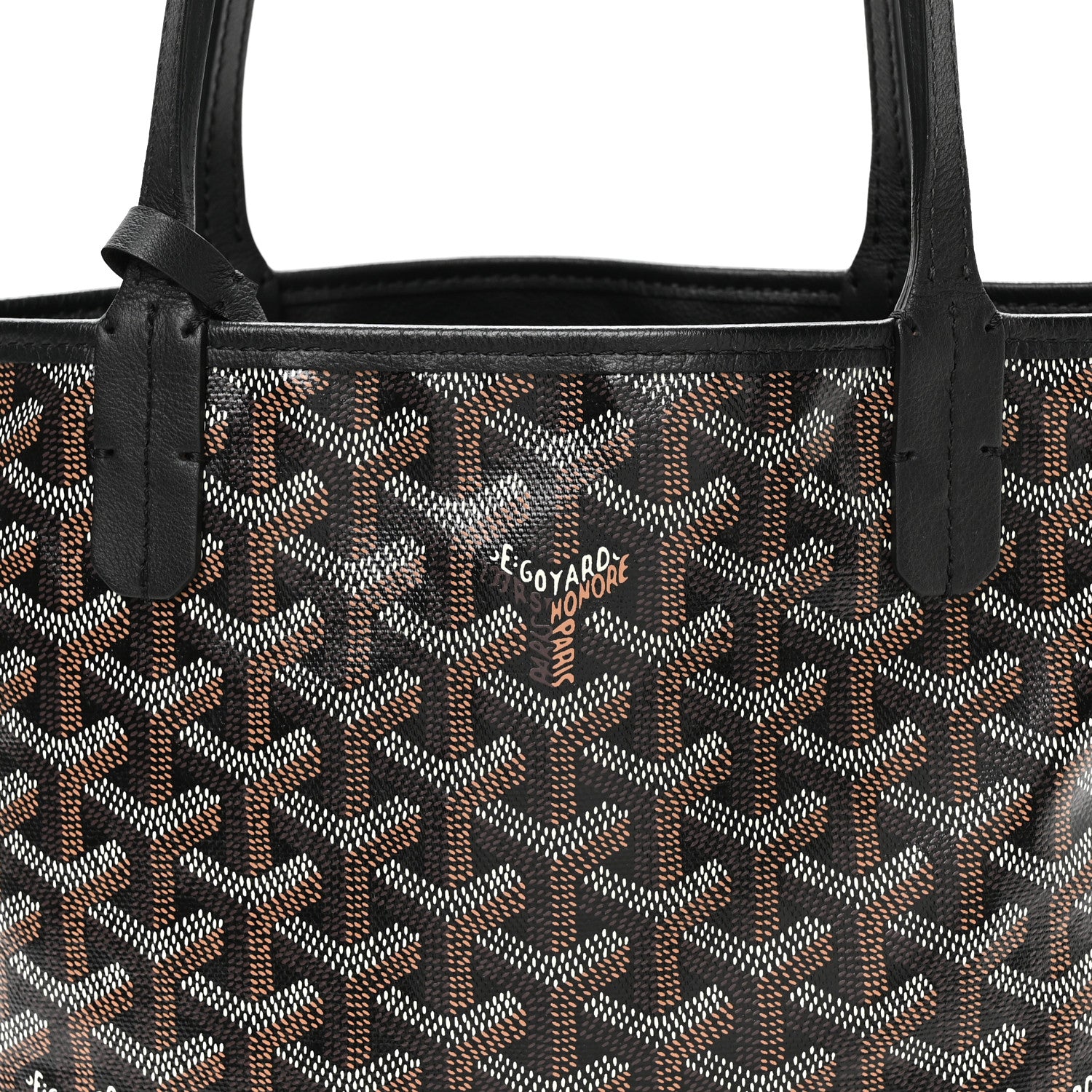Goyard Goyardine Reversible Mini Anjou Black 13 of 18