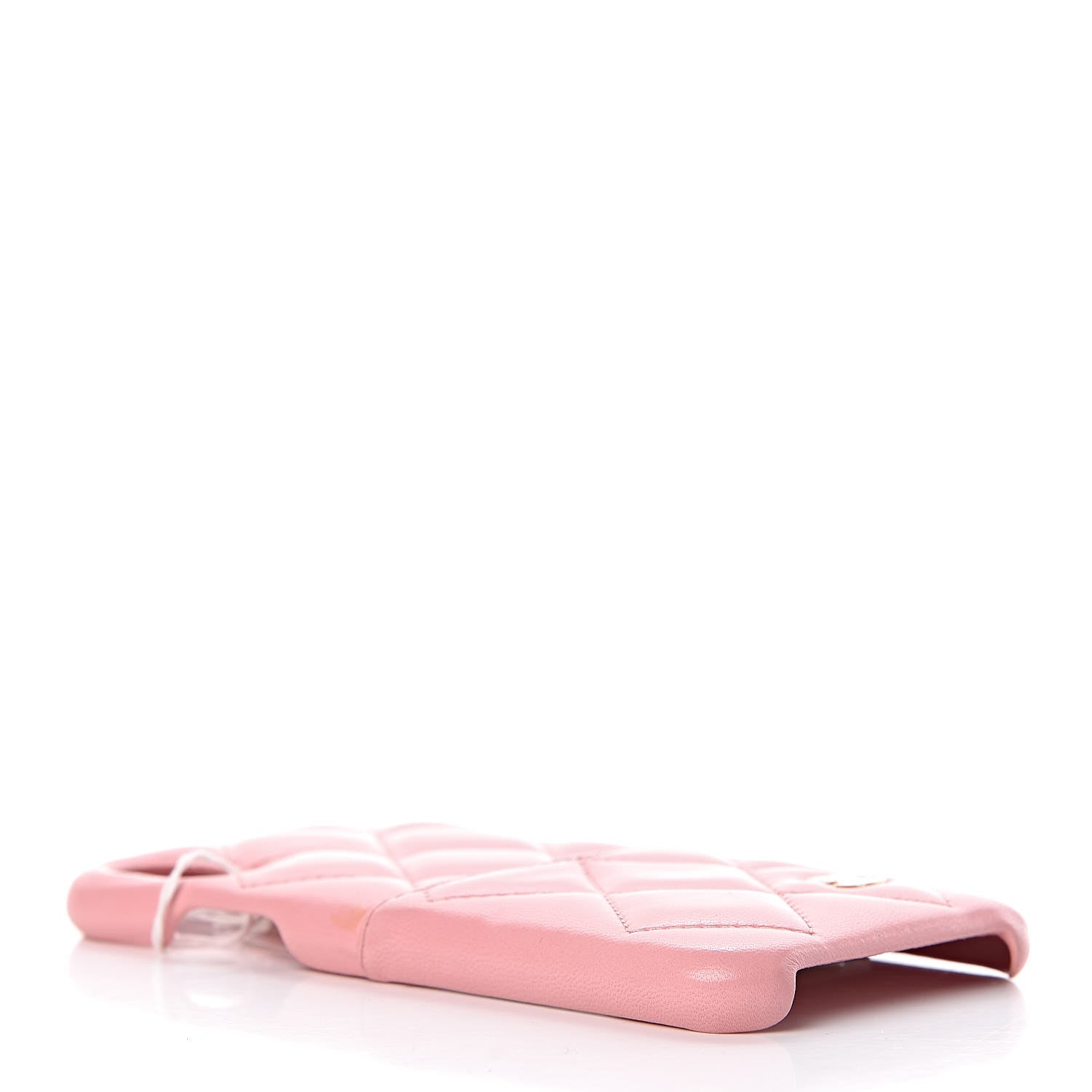 Chanel Lambskin Quilted iPhone X Coco Tech Case Pink 5 of 9