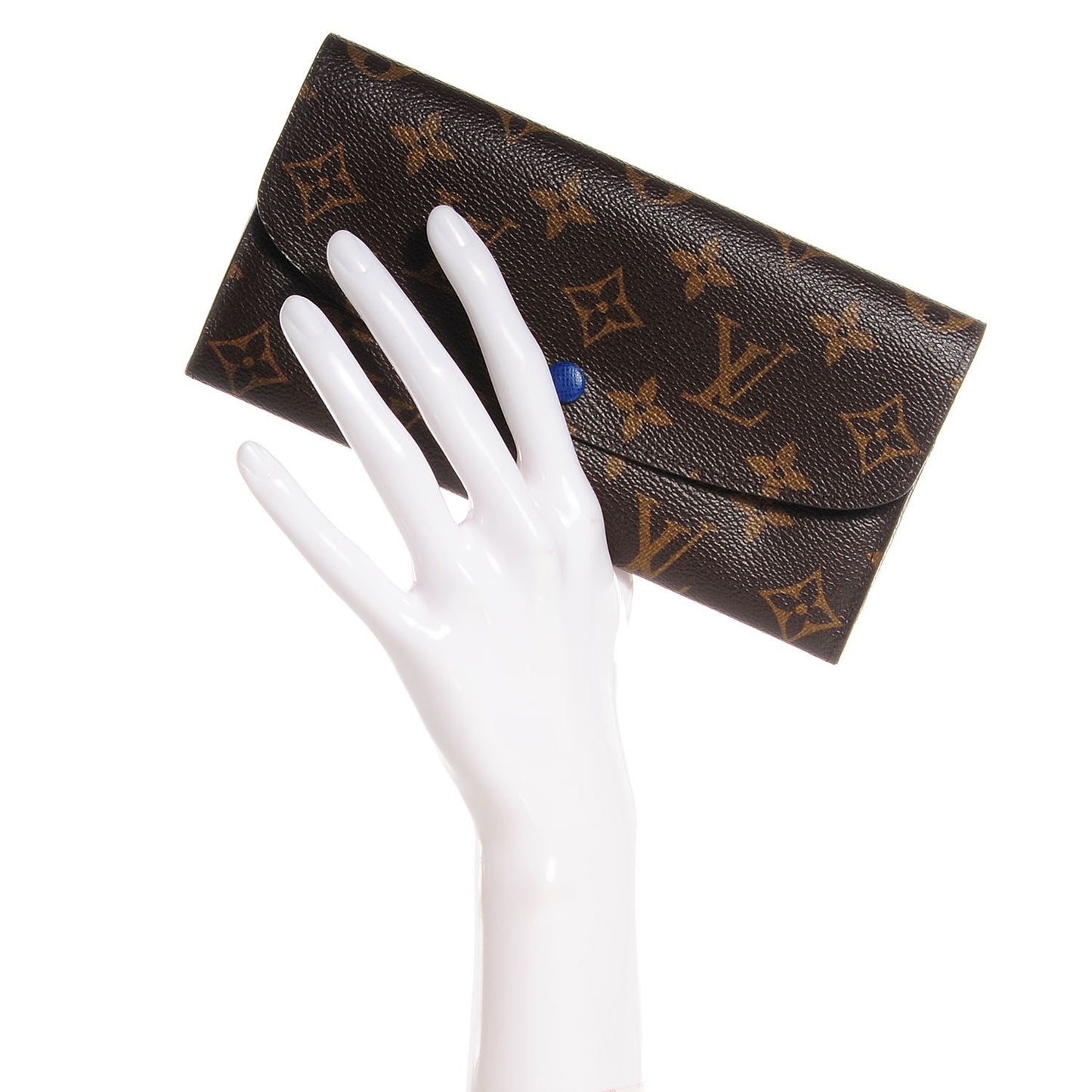 Monogram Emilie Wallet Blue