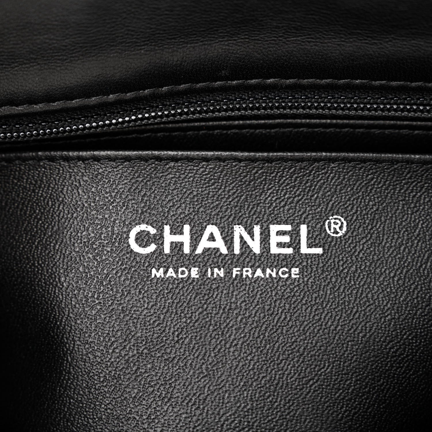 Chanel Lambskin Chevron Quilted Mini Rectangular Flap So Black 5 of 10