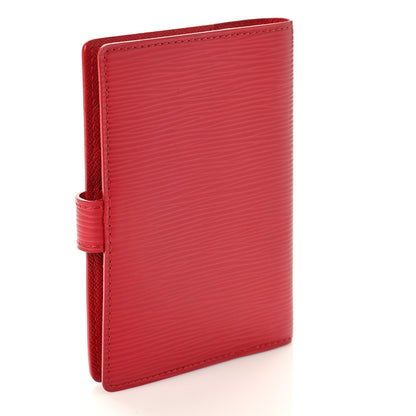 Louis Vuitton Epi Small Ring Agenda Cover Red 3 of 9