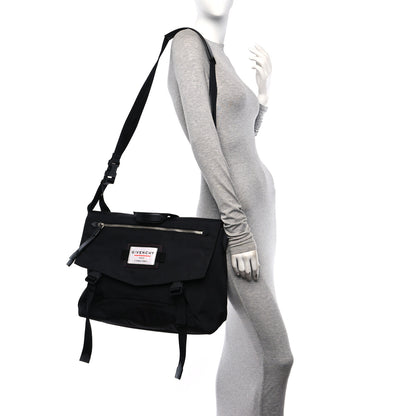Givenchy Nylon Downtown Messenger Black 2 of 9