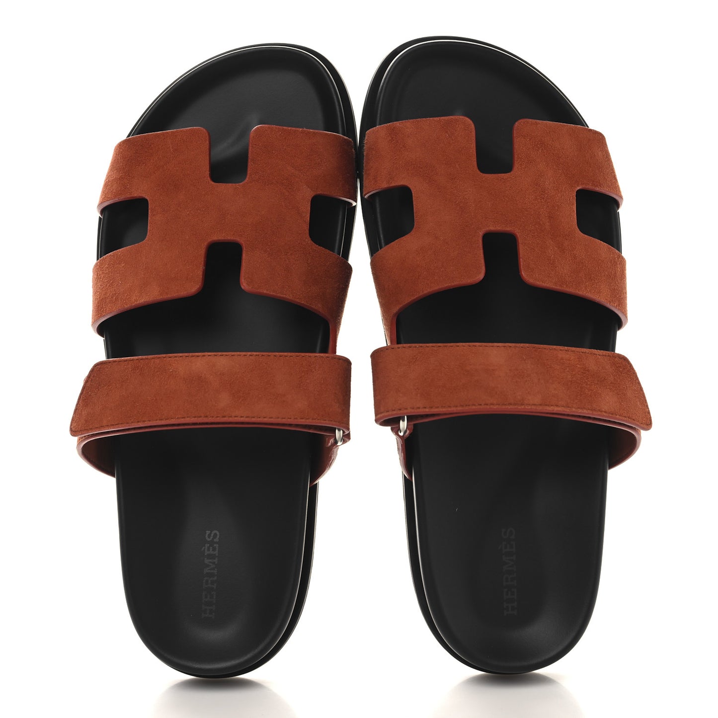 Suede Goatskin Womens Chypre Sandals 39 Orange Canyon