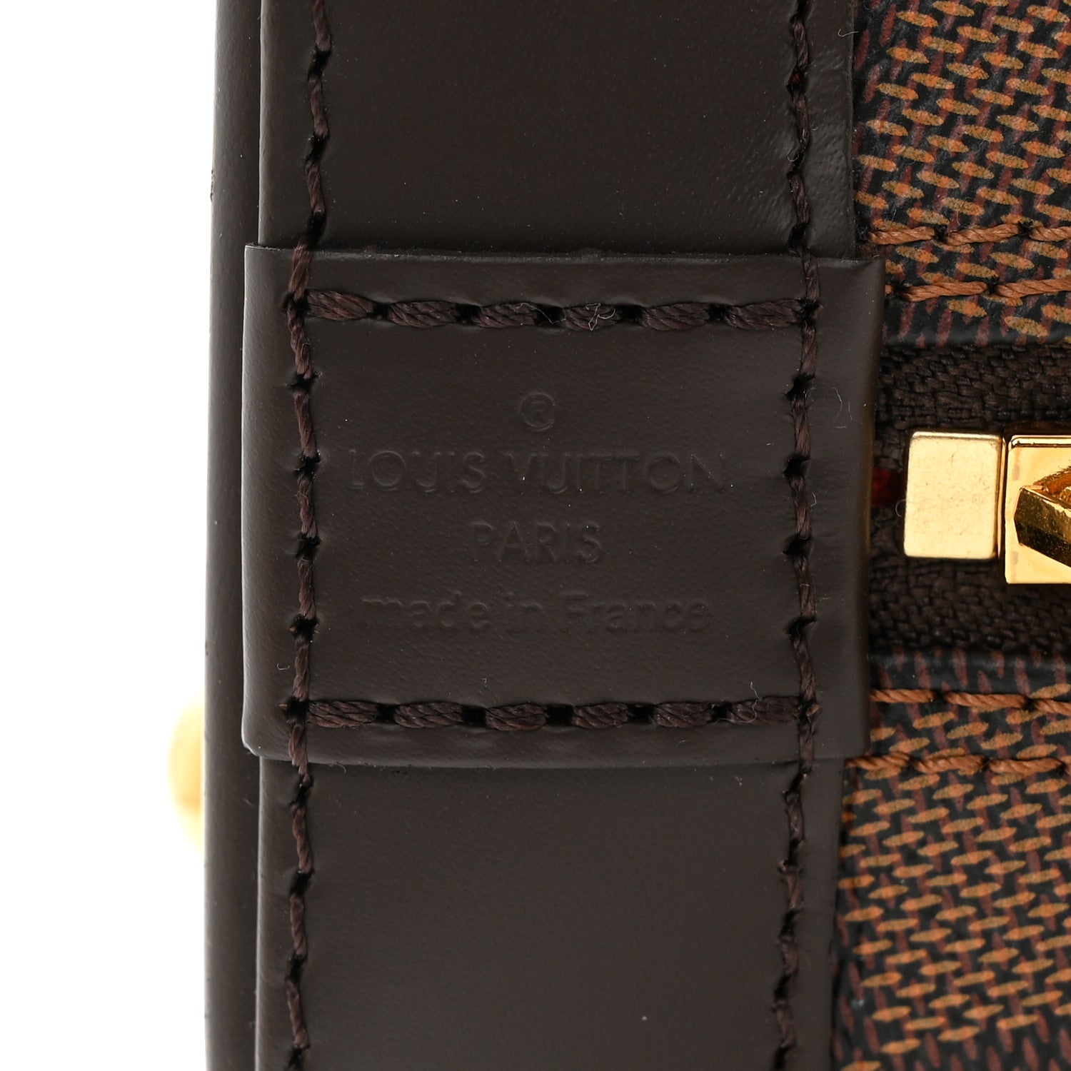 Louis Vuitton Damier Ebene Alma BB 6 of 11