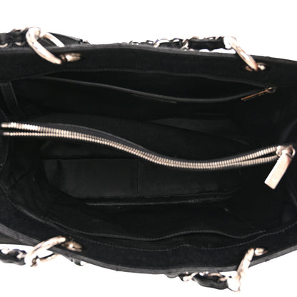 Chanel Caviar Quilted Grand Shopping Tote GST Black 5 of 14