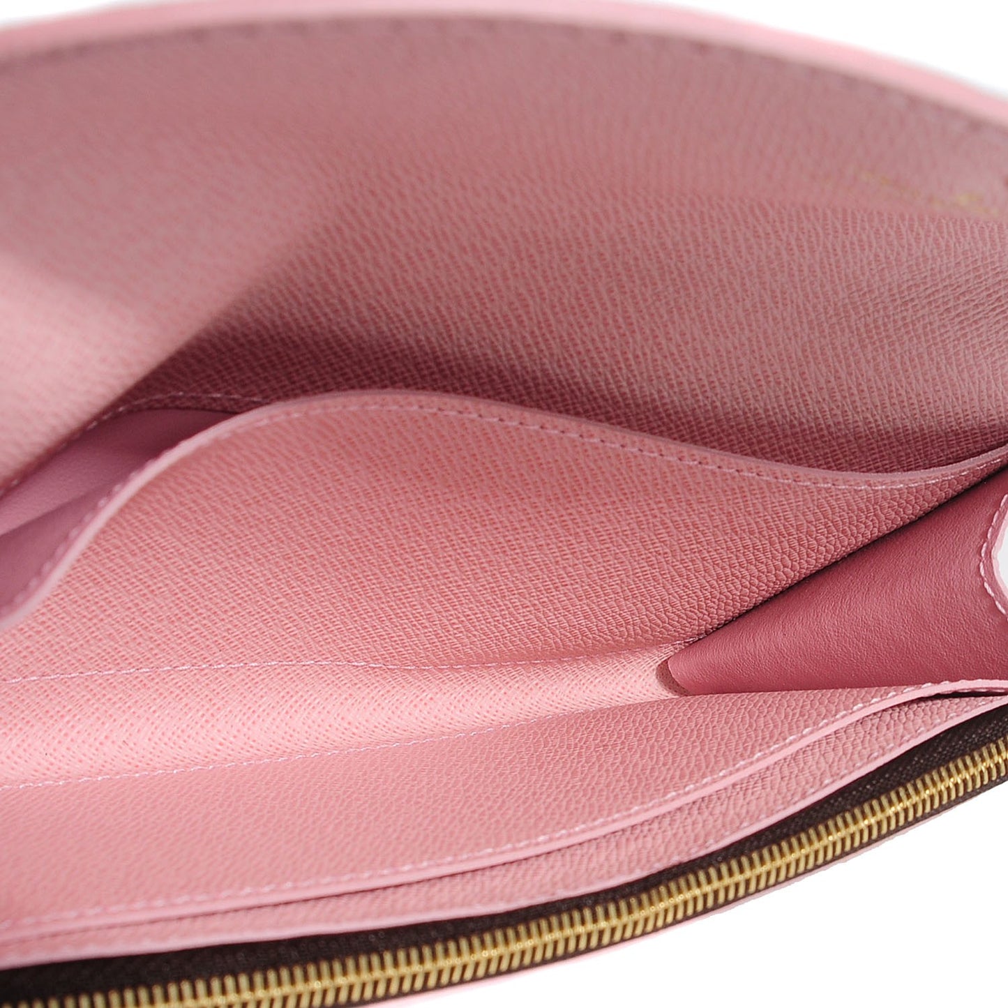 Damier Ebene Caissa Wallet Rose Ballerine