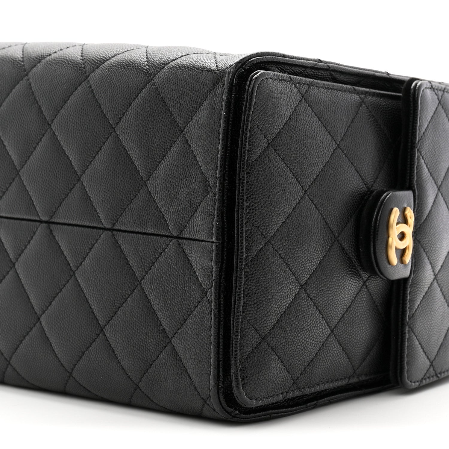Chanel Caviar Quilted Medium Chanel 25 Handbag Black 11 of 11