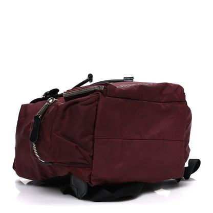 Burberry Nylon Medium Rucksack Backpack Burgundy Red 4 of 12