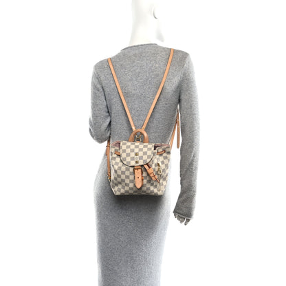 Louis Vuitton Damier Azur Sperone BB Backpack 3 of 17