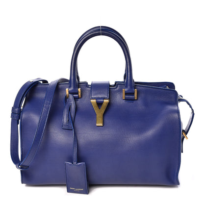 Saint Laurent Calfskin Small Classic Y Cabas Royal Blue 1 of 10