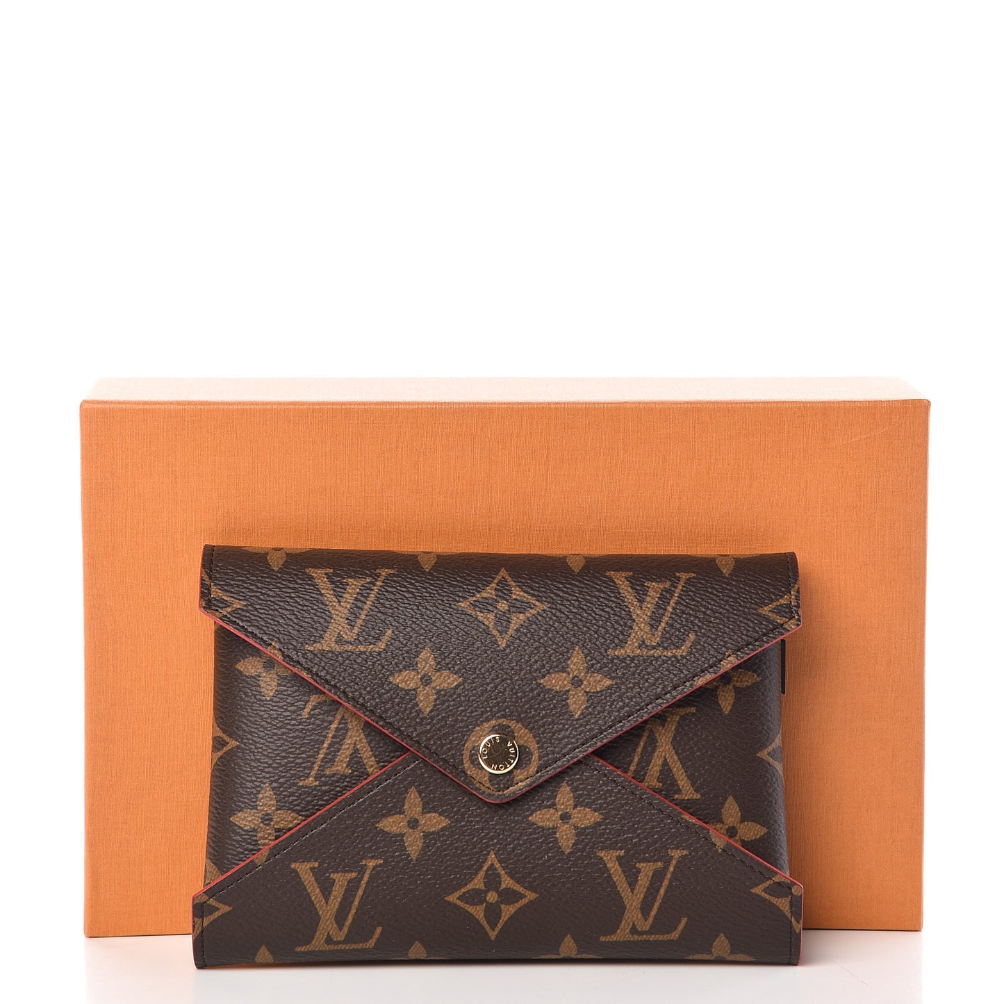 Monogram Medium Kirigami Pochette Insert Coquelicot