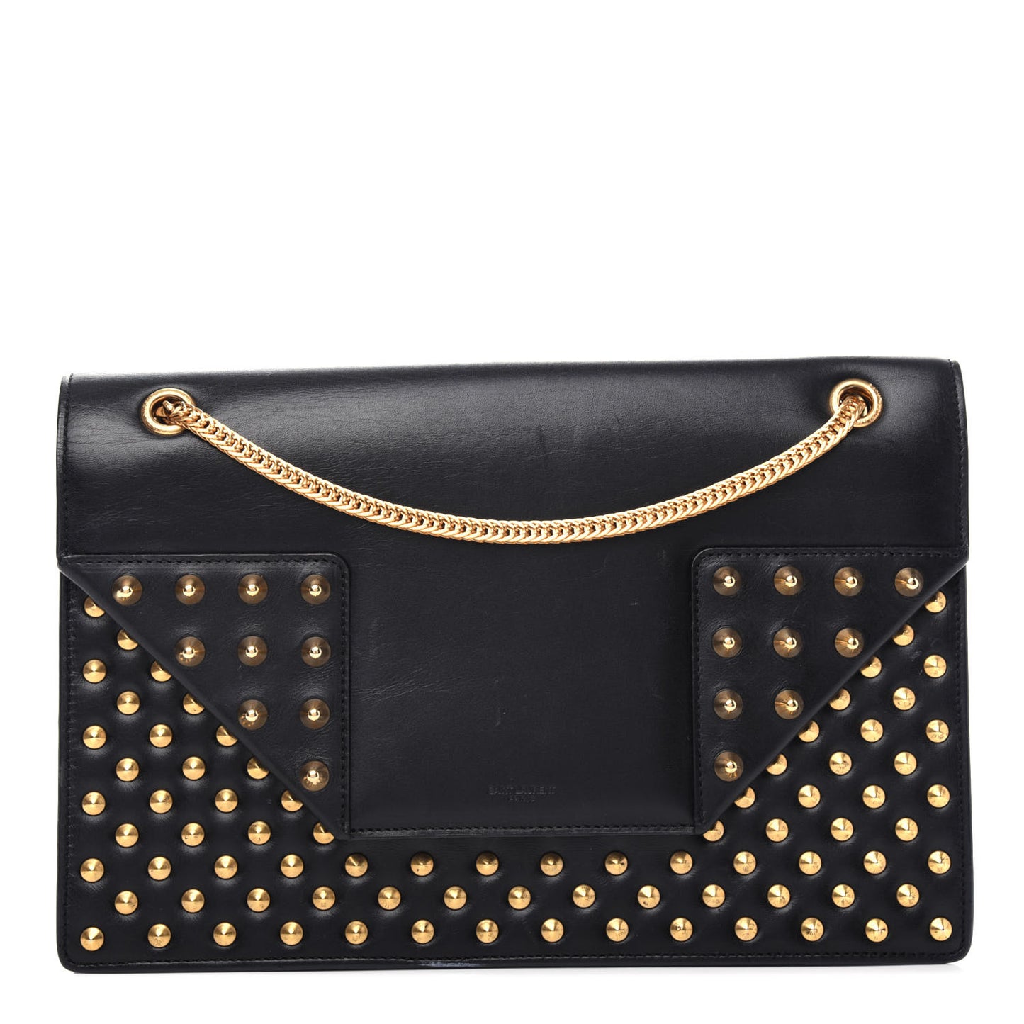 Calfskin Studded Medium Betty Black