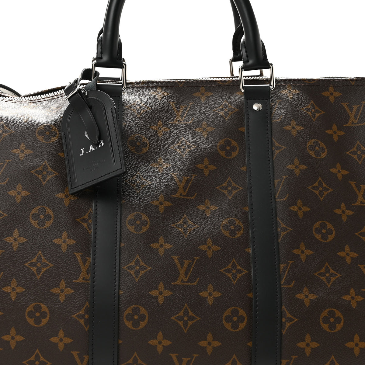 Monogram Macassar Keepall Bandouliere 55