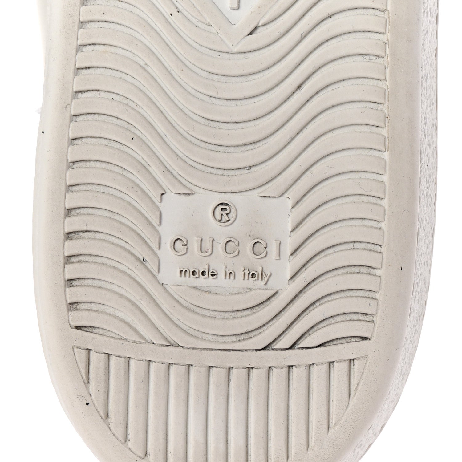 Gucci Calfskin Web Pearl Studded Womens Ace Sneakers 39.5 White 7 of 9