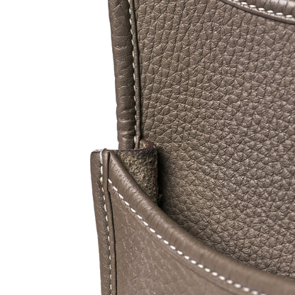 Hermes Taurillon Clemence Evelyne III PM Etoupe 18 of 23